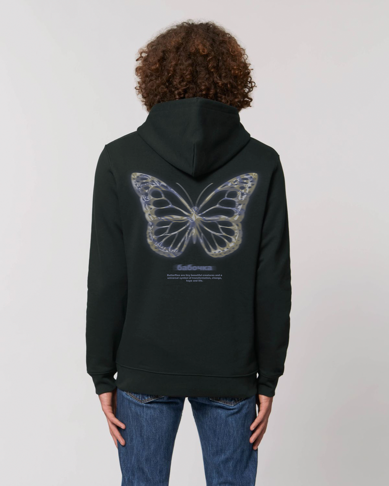 бабочка hoodie