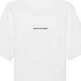 paranormaleight oversized shirt - white