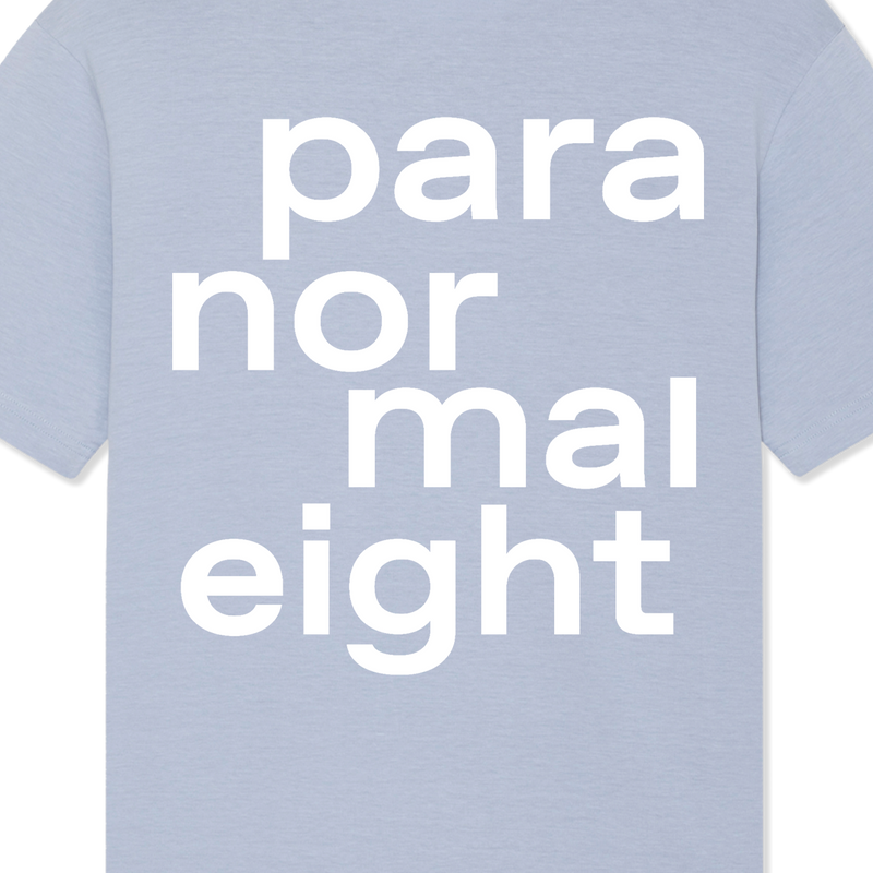 paranormaleight shirt - serene blue